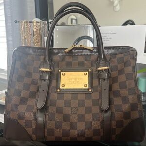 Louis Vuitton Damier Ebene Berkeley Handbag